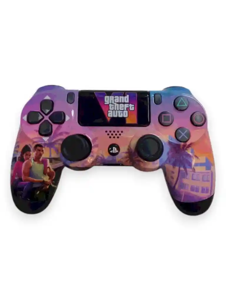 Control Mando Para Playstation 4 Dualshock 4 Gta Vi Edicion Especial