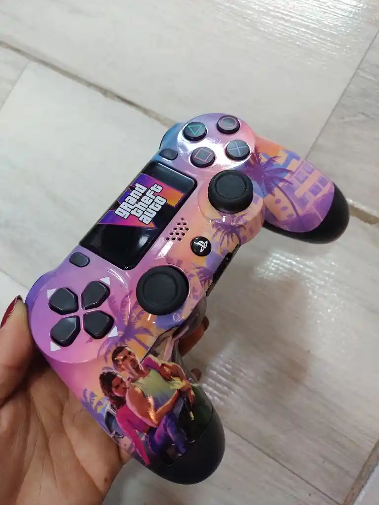 Control Mando Para Playstation 4 Dualshock 4 Gta Vi Edicion Especial