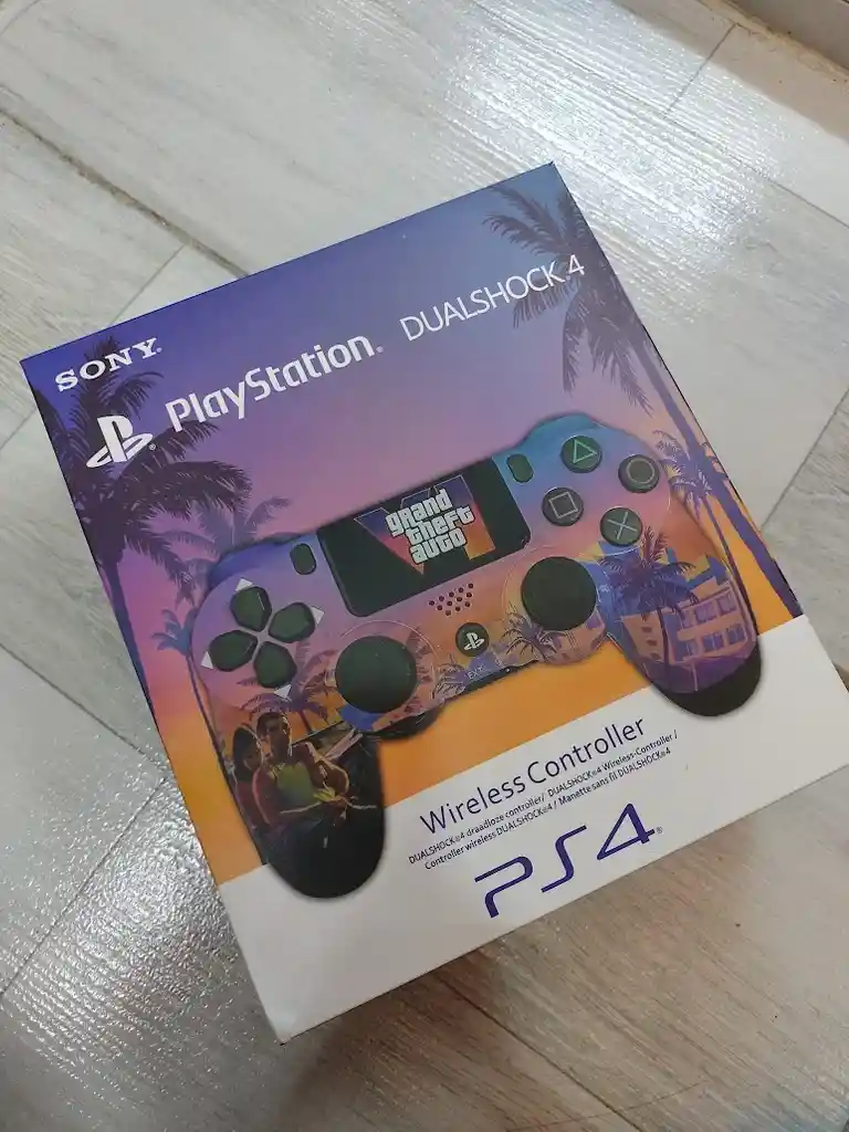 Control Mando Para Playstation 4 Dualshock 4 Gta Vi Edicion Especial