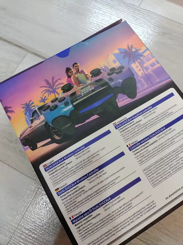 Control Mando Para Playstation 4 Dualshock 4 Gta Vi Edicion Especial