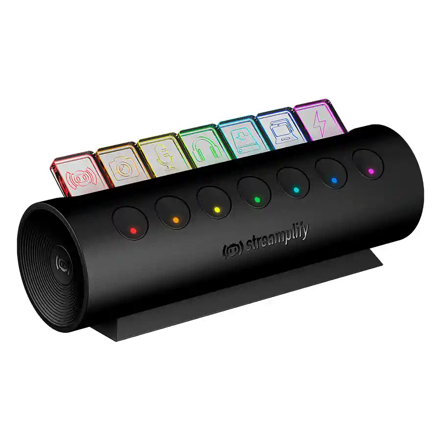 Hub Multipuerto Usb Streaming Ctrl 7 Rgb Streamplify
