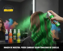 Pintura Para El Pelo Verde
