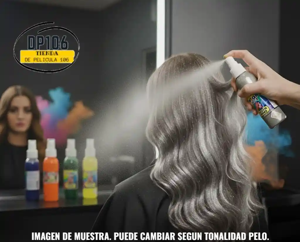 Pintura Para El Pelo Plata