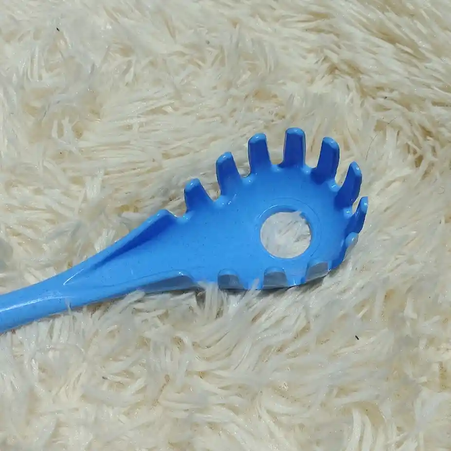 Cucharon Para Pasta O Spaguetti Color Azul Utensilio Para Pastas