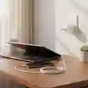 Cargador Weibo Completo Adaptador Doble Usb Y Usb C + Cable Tipo C Blanco