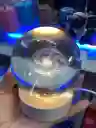 Lámpara Esfera De Cristal Galaxia