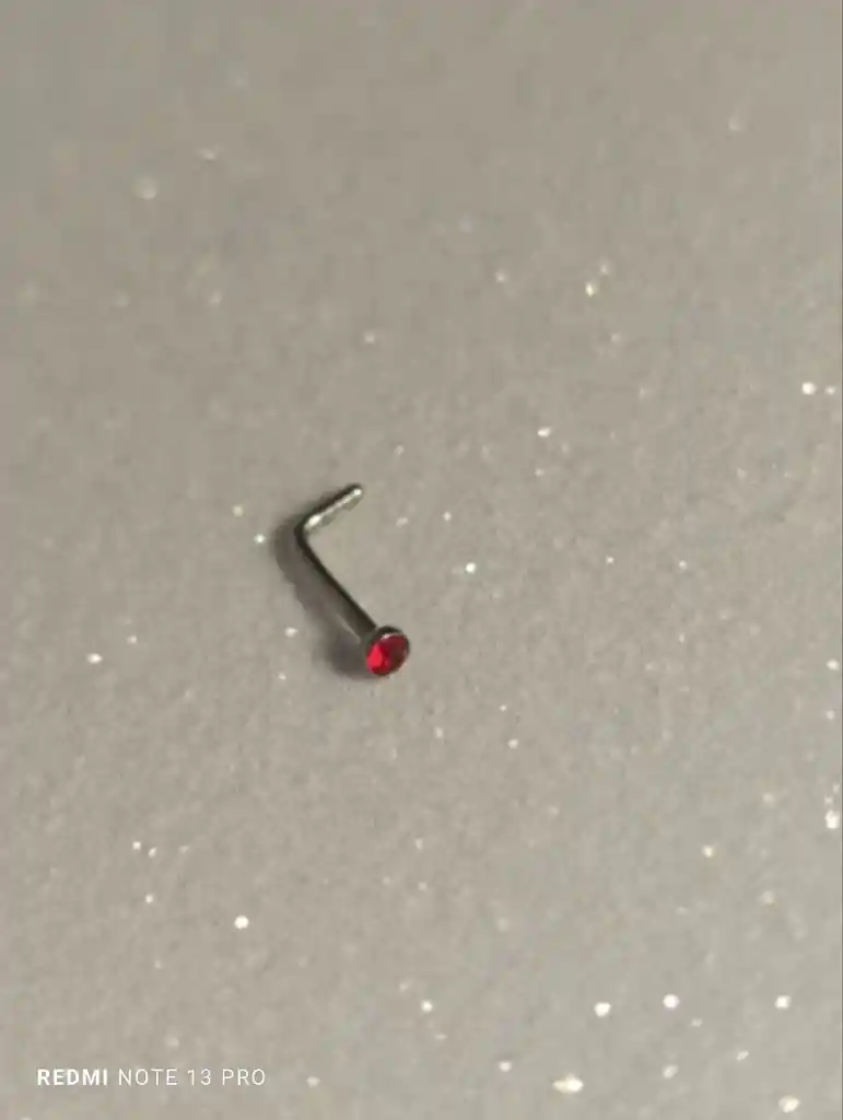 Joya Nostril Nariz L Rojo