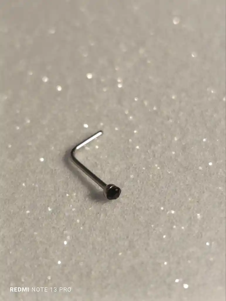 Joya Nariz Nostril L Negra