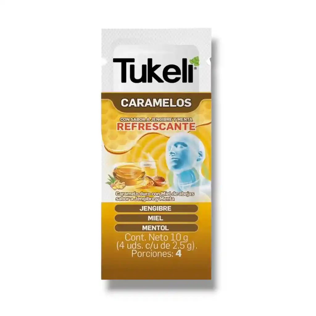 Tukeli Sobre X 4 Caramelos