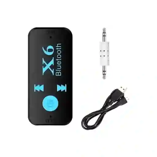 Bluetooth Car X6 Con Plug Jack 3.5mm