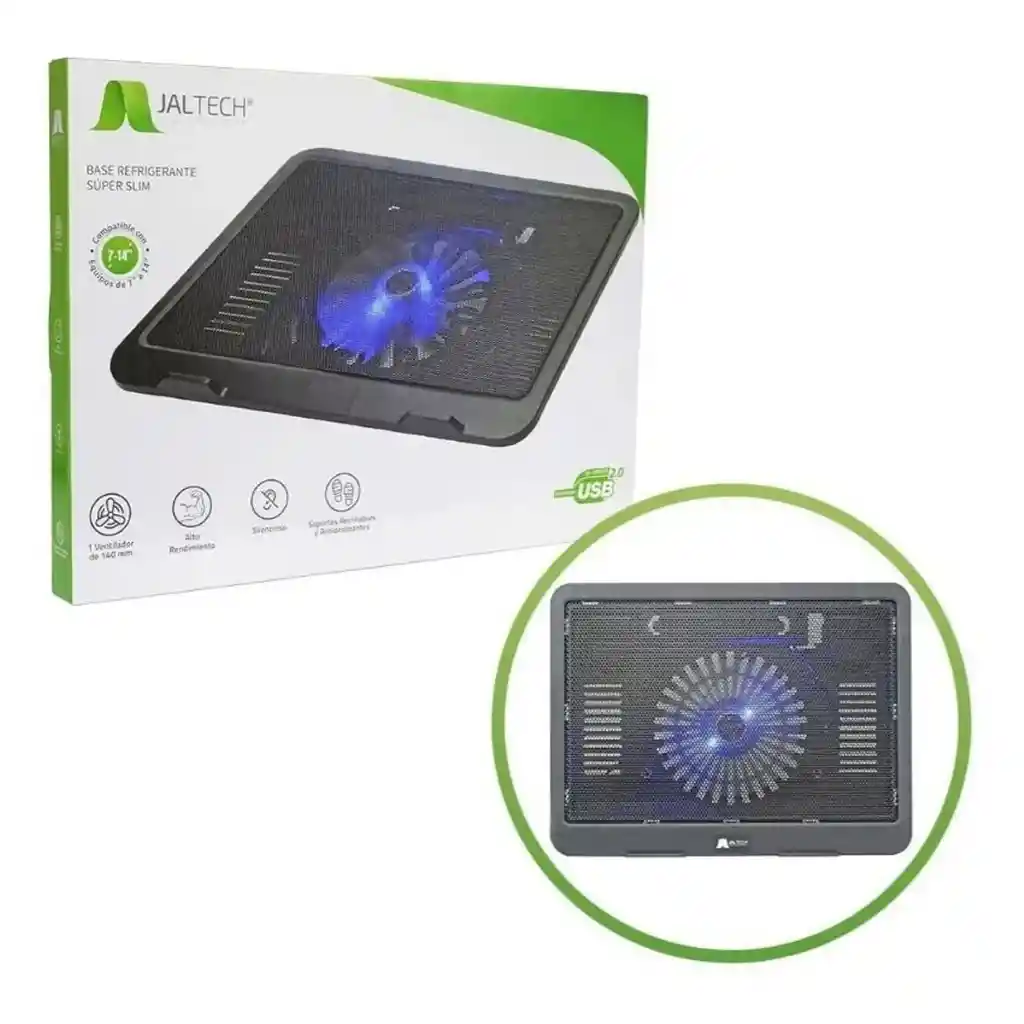 Base Refrigerante Slim 1 Ventilador