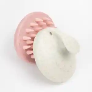 Cepillo Peine Masajeador Desenredante Siliconado Mediano Enkor