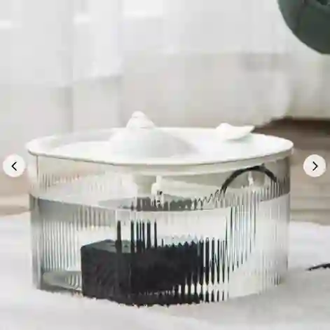 Fuente Para Mascotas Otoño - Blanco