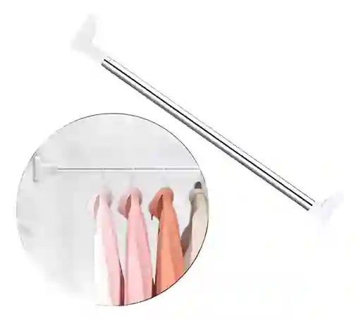 Tubo Para Colgar Ropa Ajustable 90-160cm
