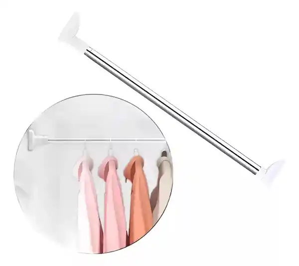 Tubo Para Colgar Ropa Ajustable 90-160cm