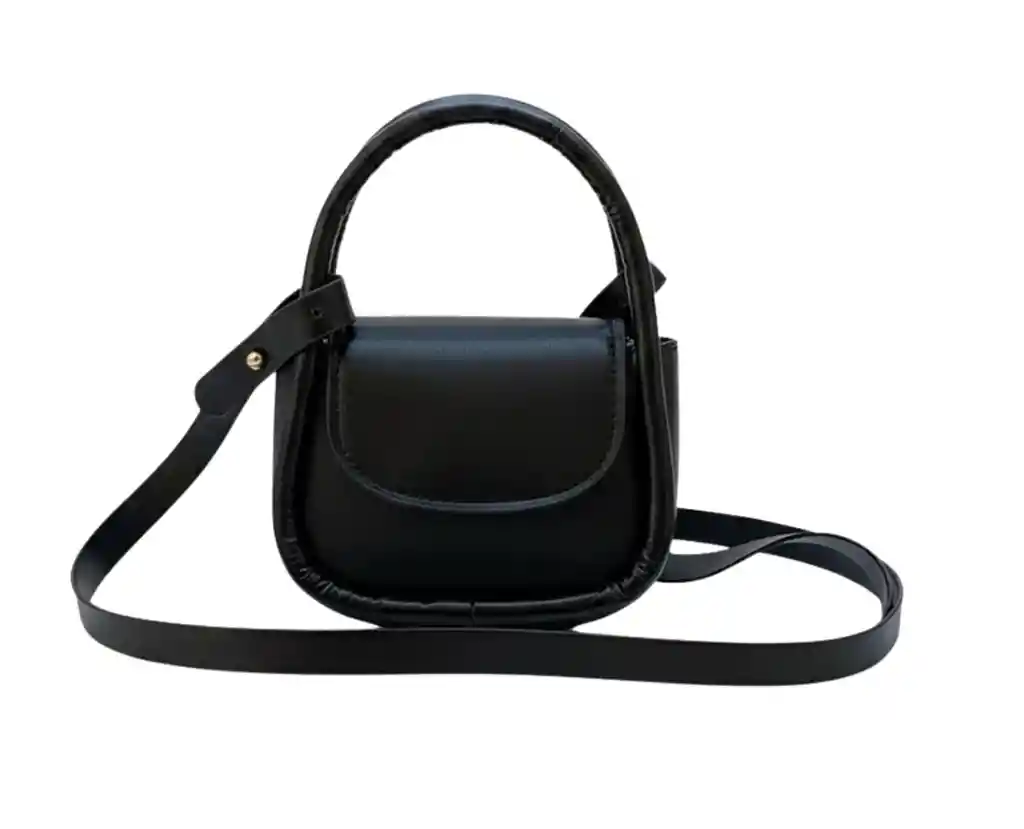 Mini Malu Negra Bolso Cartera