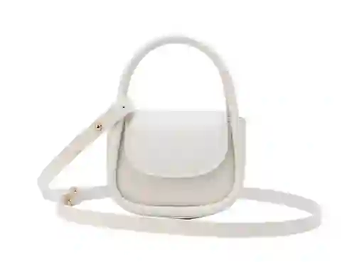 Mini Malu Blanca Bolso Cartera