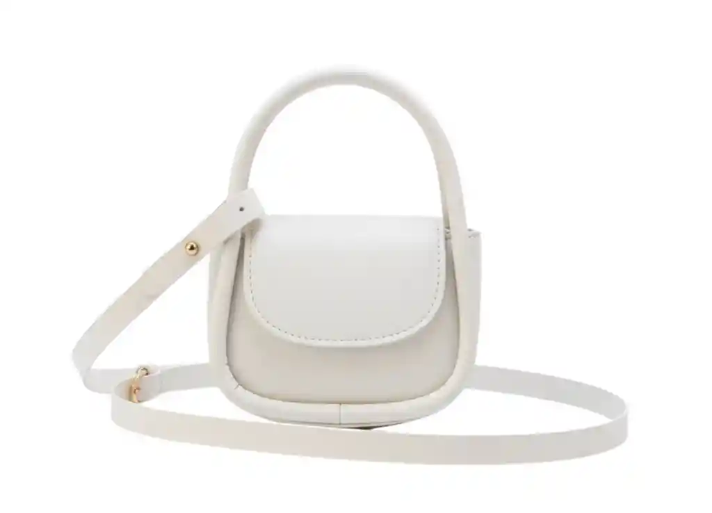 Mini Malu Blanca Bolso Cartera