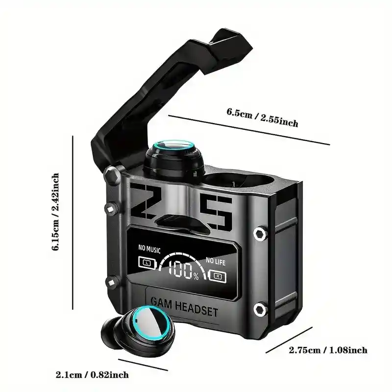 Audífonos Inalámbricos Sin Cables De Senyang, Auriculares Deportivos Mini Para Juegos Y Música Con Confort Intrauditivo, Tws 9d Hifi Estéreo Hd, Llamadas Dolby Stereo, Para Android E Iphone, Auriculares Inteligentes Para Teléfono