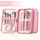 Juego De Belleza Para Uñas De Acero Inoxidable 14 Piezas