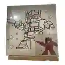 Lienzos Medianos Con Pinturas Y Pincel Varios Diseños Como Unicornio, Elefante Y Robot