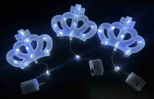 Corona De Luz Para Arreglos Florales O Cajas