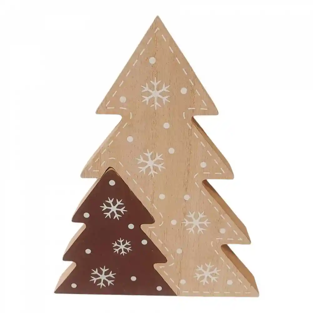Adorno Arbol Santini 2x20cm Natural Mdf