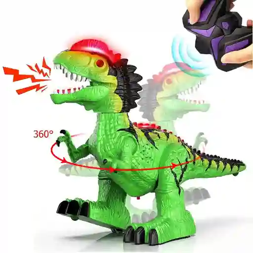 Juguete Dinosaurio De Control Remoto Dilophosaurus Ref 666-20a