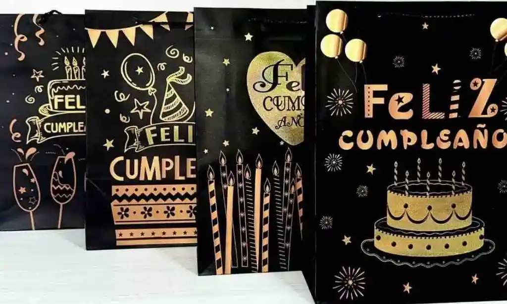 Bolsa De Cumpleaños 35x24 Cm