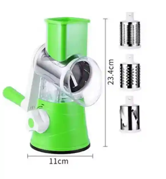 Rallador Cortador De Verduras 3 En 1