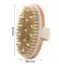 Cepillo De Cerda Naturales Para Exfoliar La Piel						
