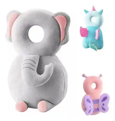 Cojín Protección Cabeza Bebé Suave Acolchado