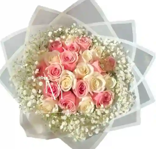 Flores Rosas Rosadas Y Blancas Perfect Pink
