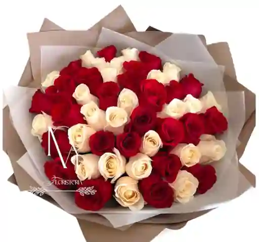 Flores Rosas Rojas Y Rosadas X100