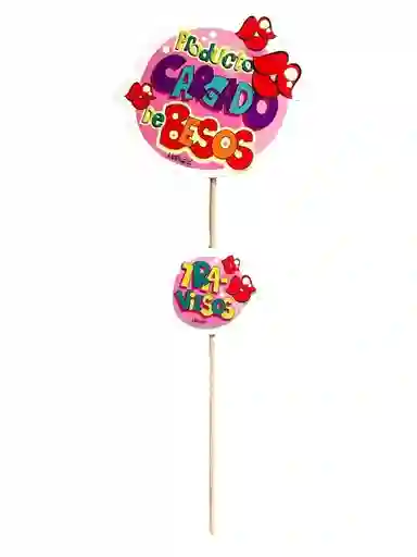 Pin Hablador Cumpleaños / Amor Y Amistad San Valentín. Mensaje: Producto Cargado De Besos Traviesos