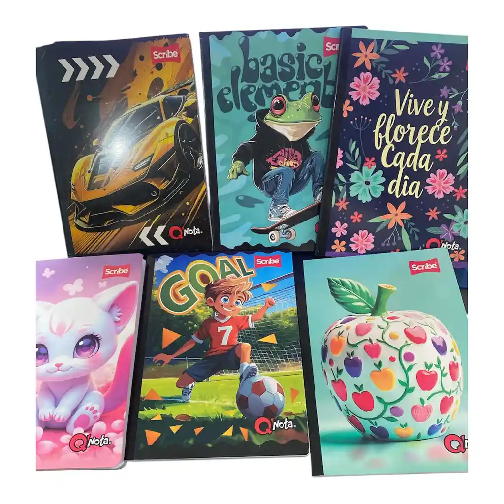 Cuaderno Cosido Cien Hojas Para Mujer Niña Hombre O Niño