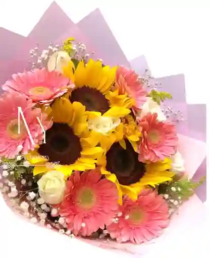 Flores Girasoles Y Gerberas Amor