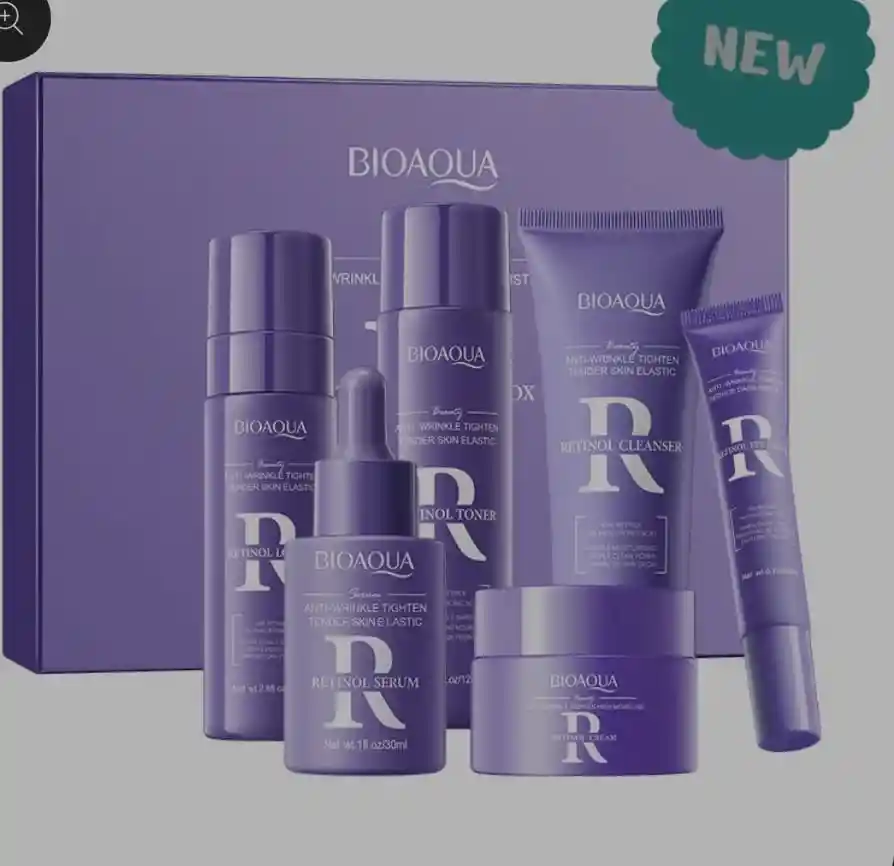 Set Facial Bioaqua Retinol X6.