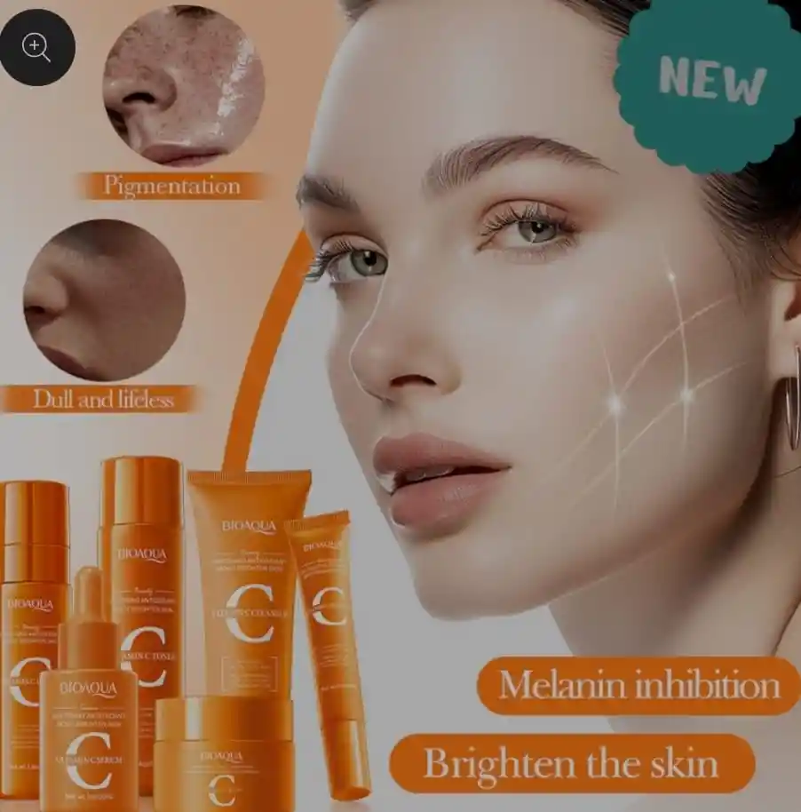 Set Facial Bioaqua Vitamina C X6.