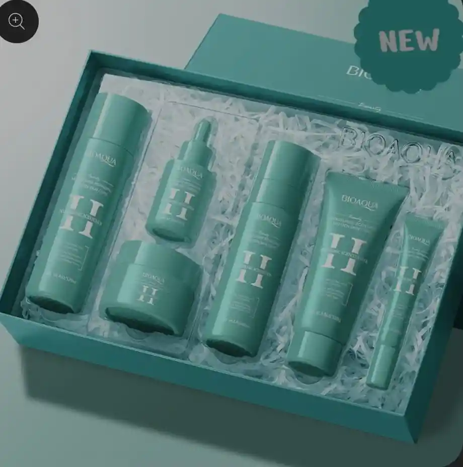 Set Facial Bioaqua Acido Hialuronico X6.