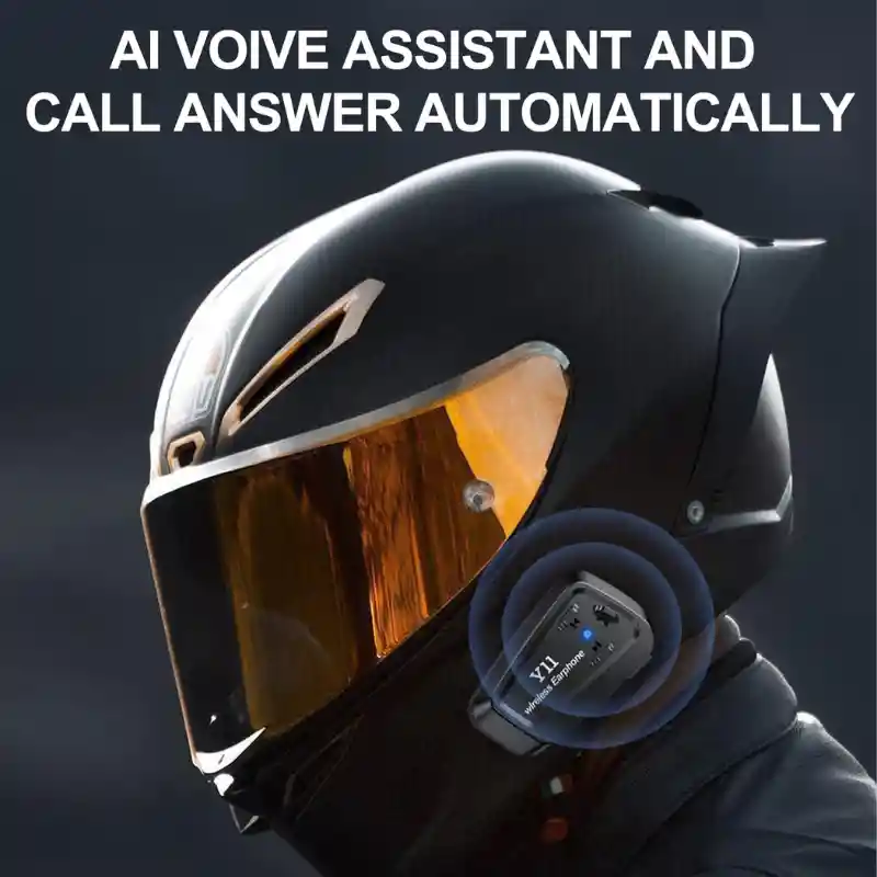 Intercomunicador Casco Moto Audifonos Y11 Bluetooth