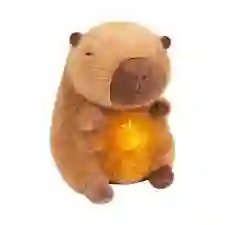 Peluche Capibara Interactivo Movimiento Luz Y Música Juguete Niños Niñas