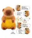 Peluche Capibara Interactivo Movimiento Luz Y Música Juguete Niños Niñas