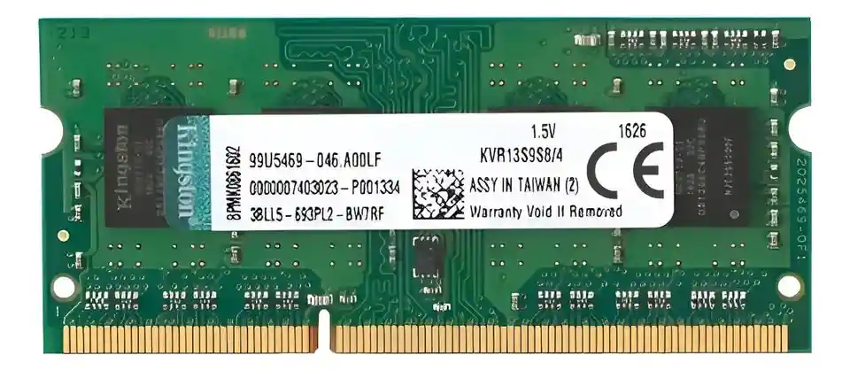 Kingston 4gb Ddr3 1rx8 1600mhz 1.5v 204 Pin Server Memory Kc