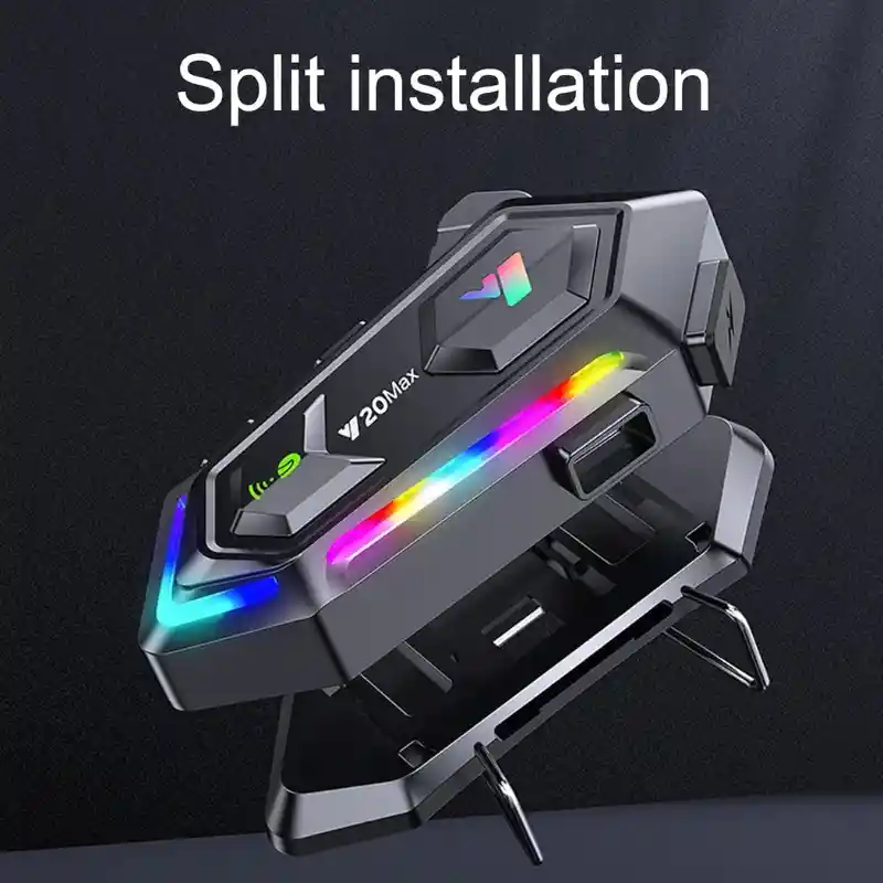 Intercomunicador Bluetooth Y20 Max Casco Moto Auricular