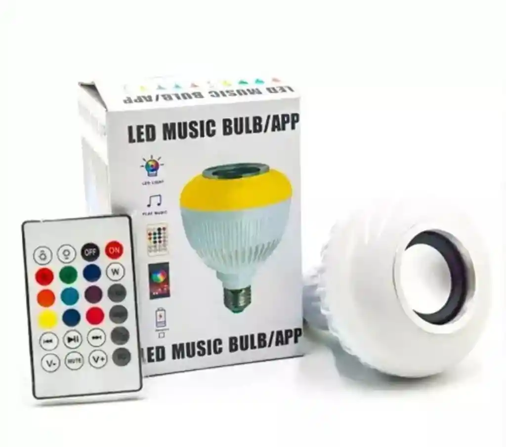 Bombillo Ledmulticolor Parlante + Control Remoto