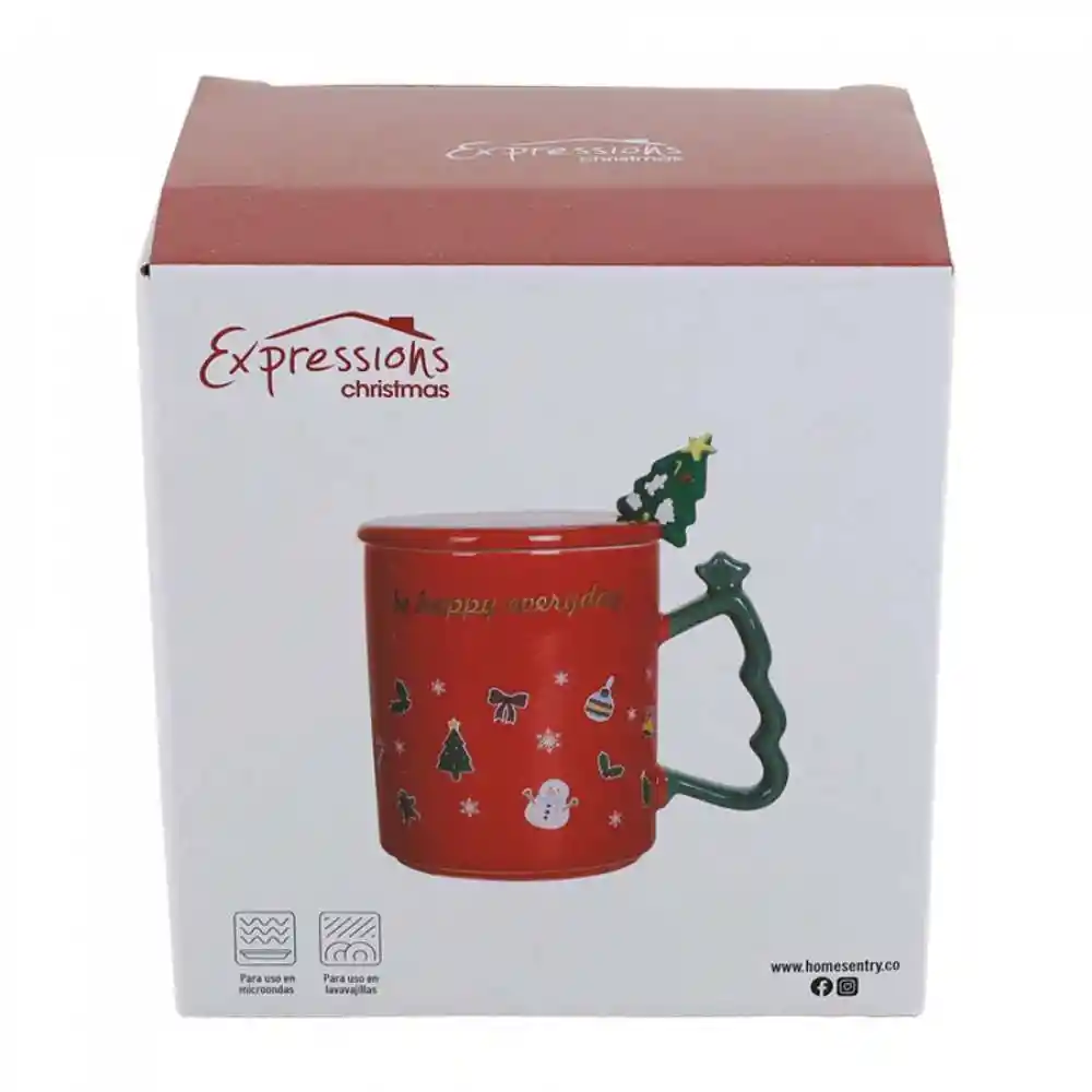 Mug Taza Expressions Arbol 285 Ml Porcelana
