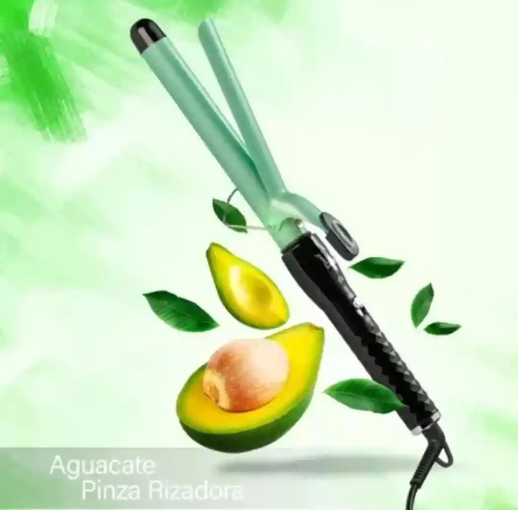 Plancha Alisadora + Pinza Rizadora Aguacate