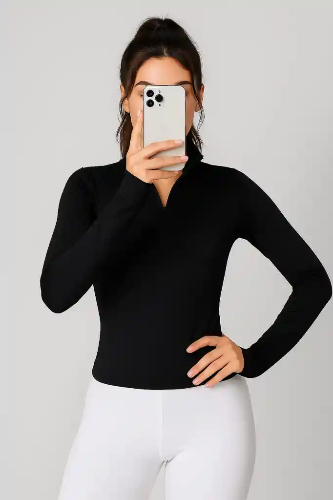 Blusa Deportiva Manga Larga