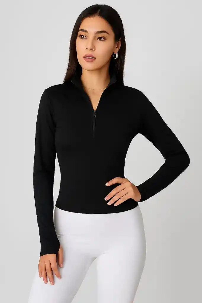 Blusa Deportiva Manga Larga